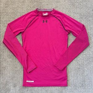 Under Armour Fuchsia Long Sleeve Top